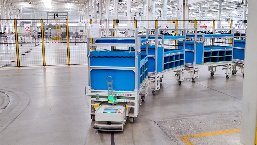 China Lurking AGV for Factory China Lurking AGV for Factory