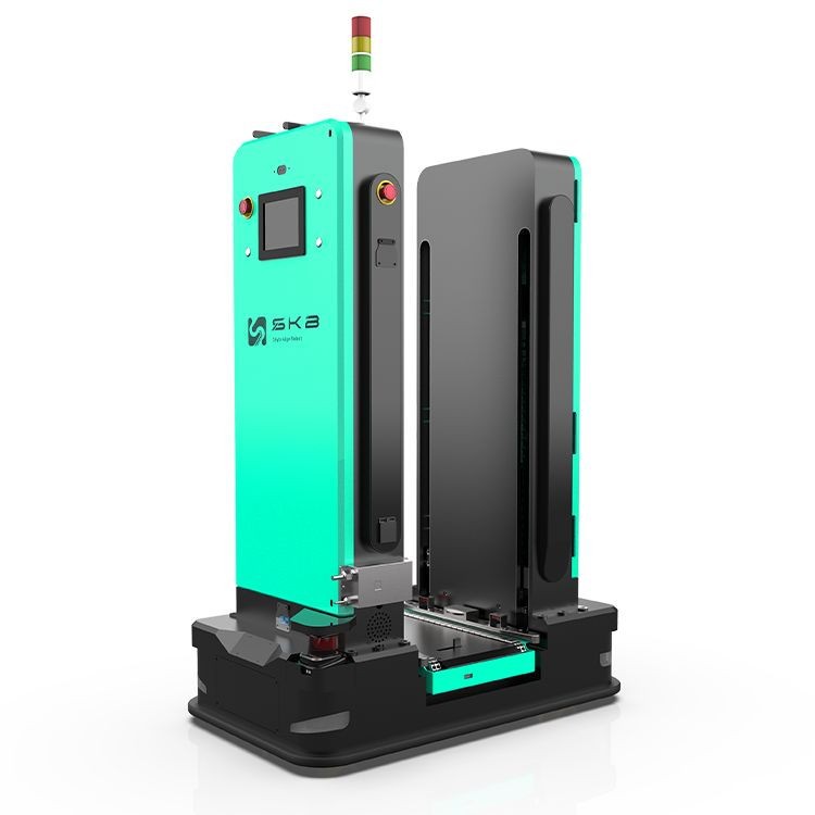 roller conveyor agv（Right side view）